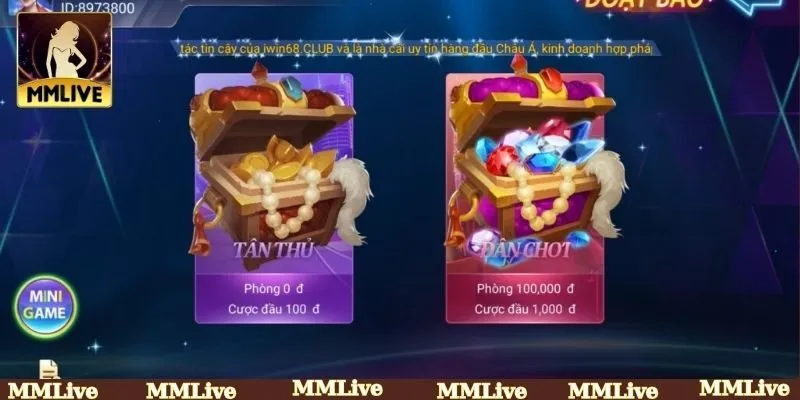 Game đổi thưởng MMLIVE đa dạng, độc đáo